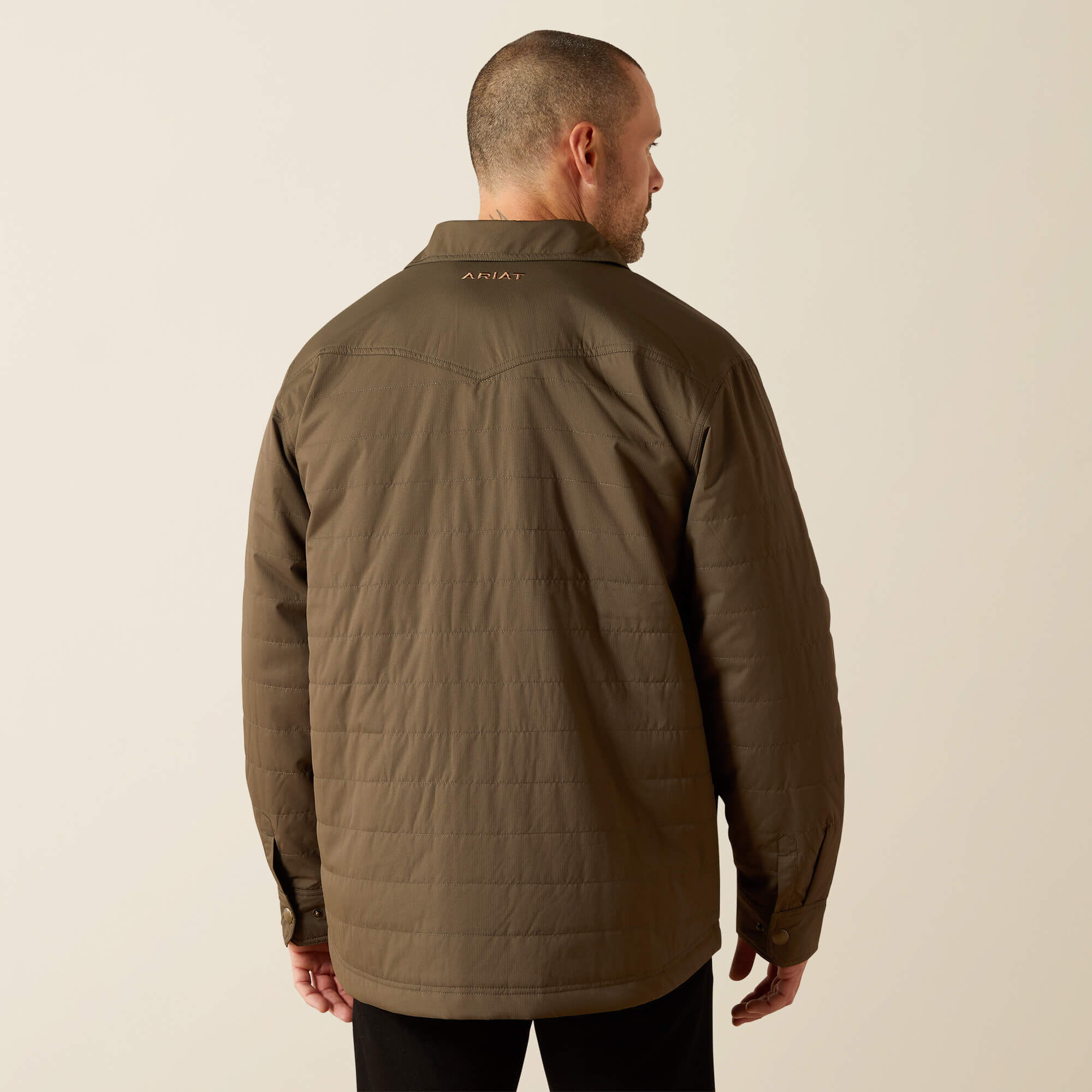 Quilted Shirt Jacket - Image 3
