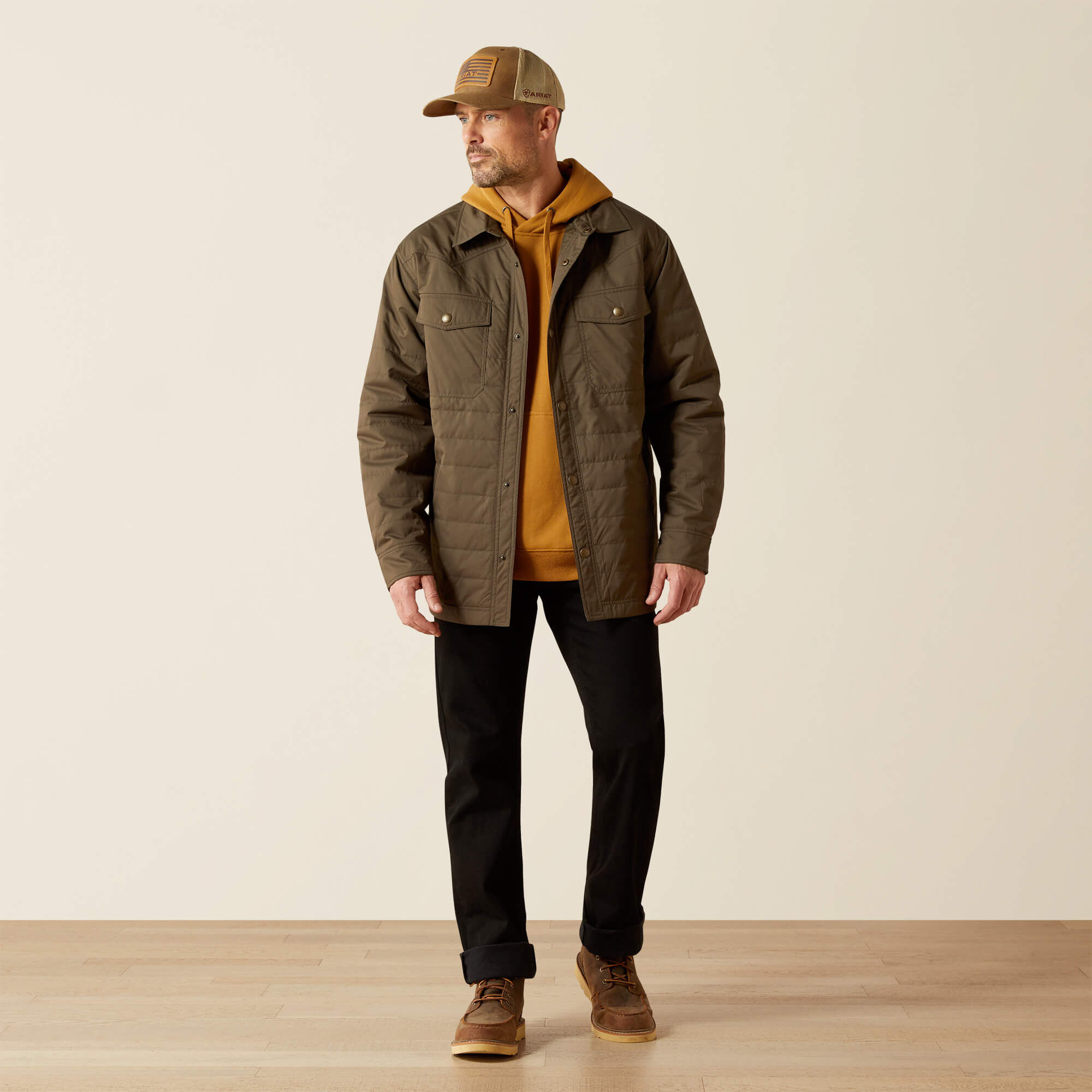 Quilted Shirt Jacket - Image 4