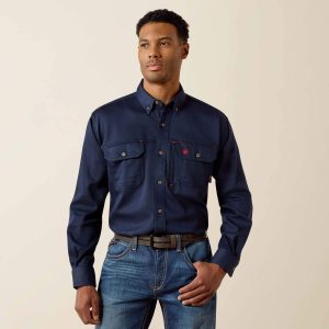 FR Solid Vent Work Shirt