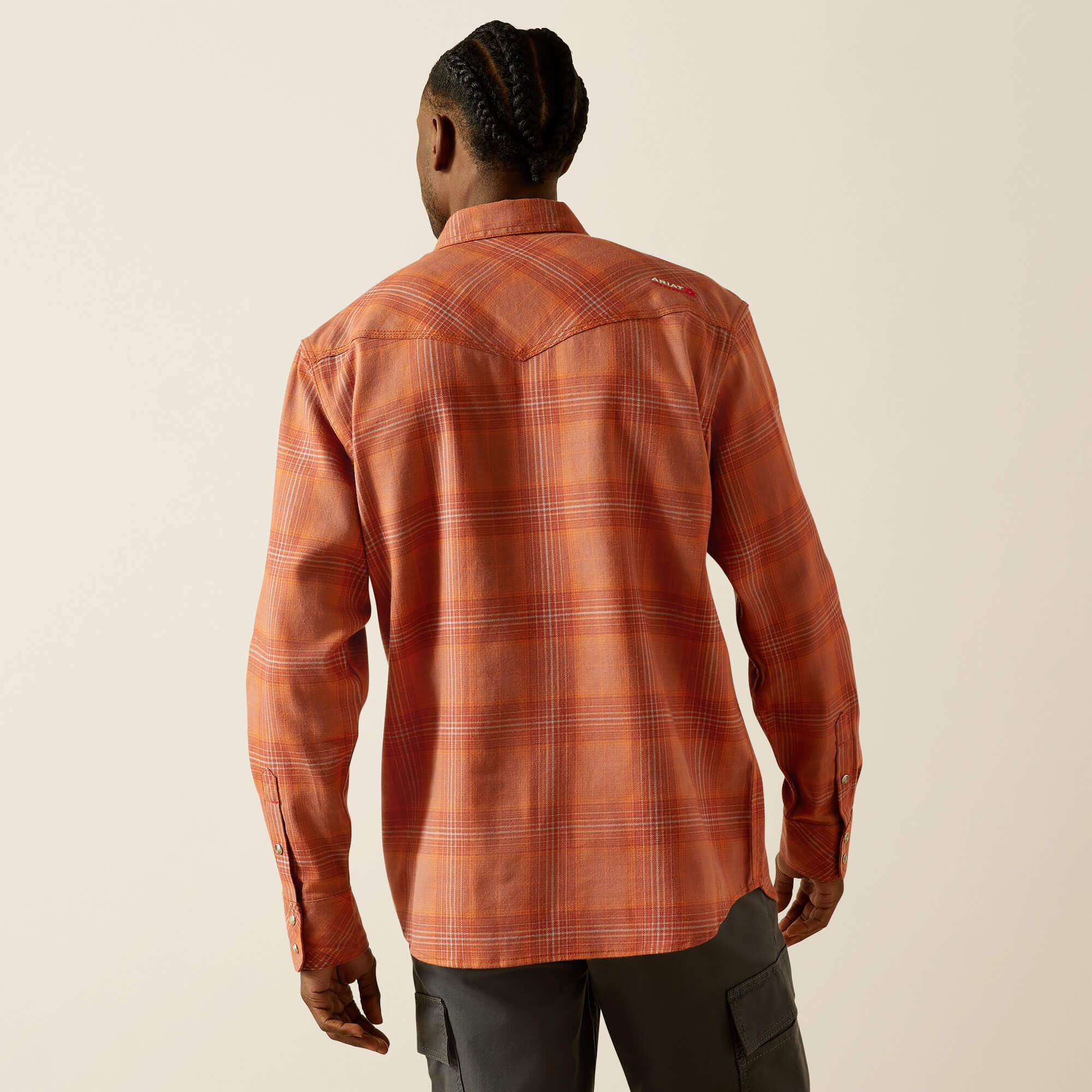 FR Wayne Retro Fit Snap Work Shirt - Image 2