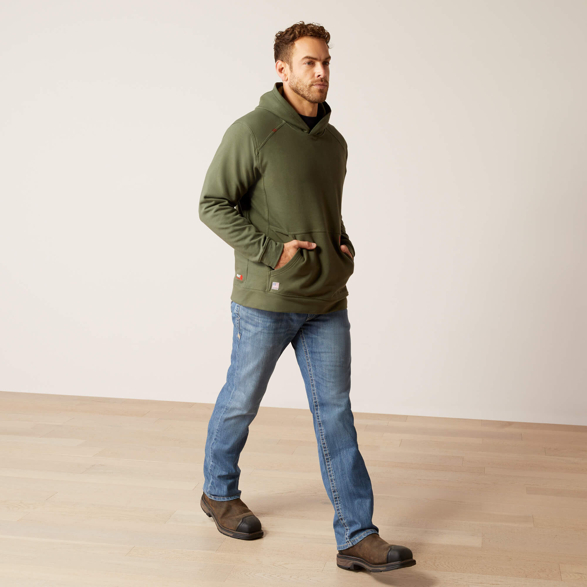 FR Solid Hoodie - Image 3