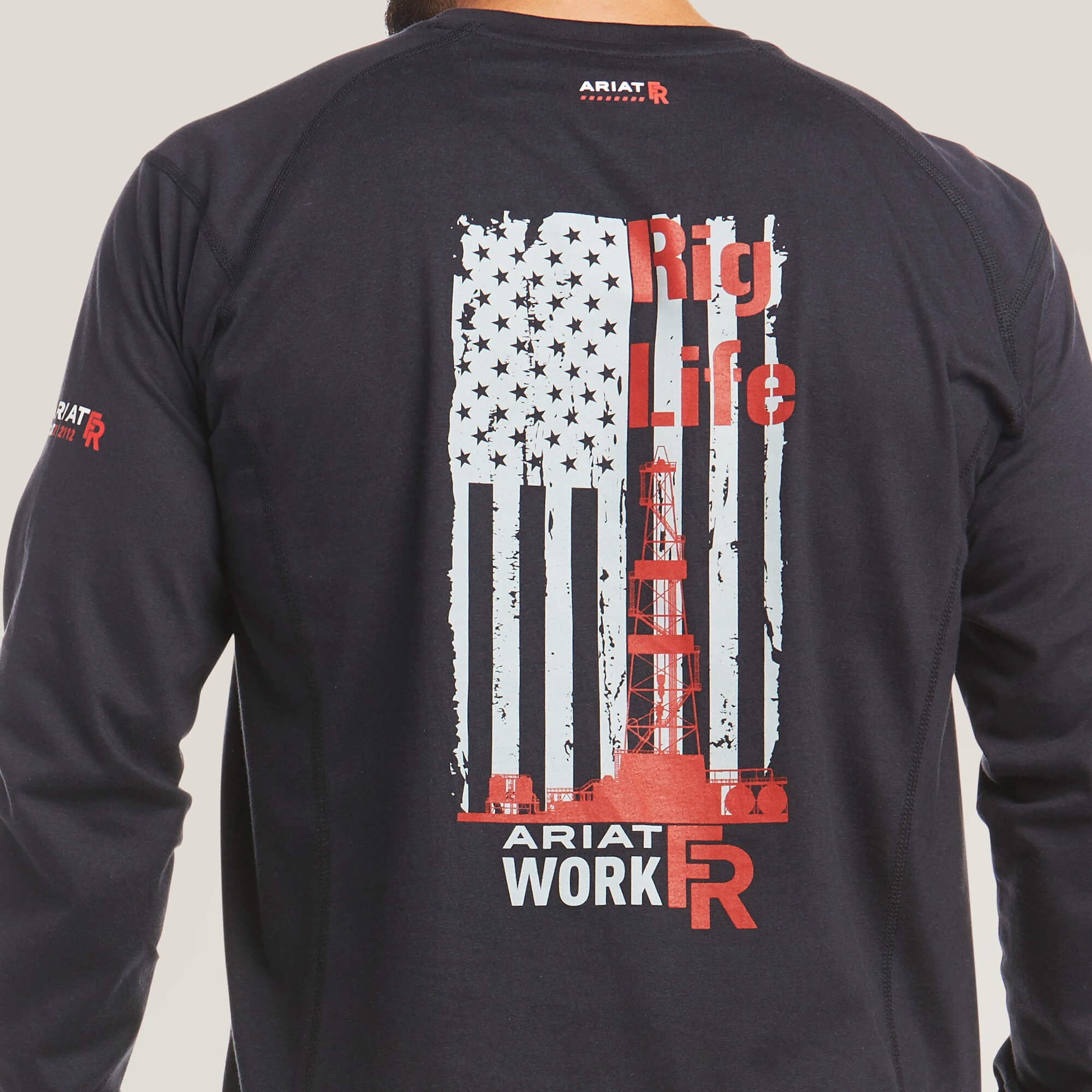 FR Air Rig Life Graphic T-Shirt - Image 4