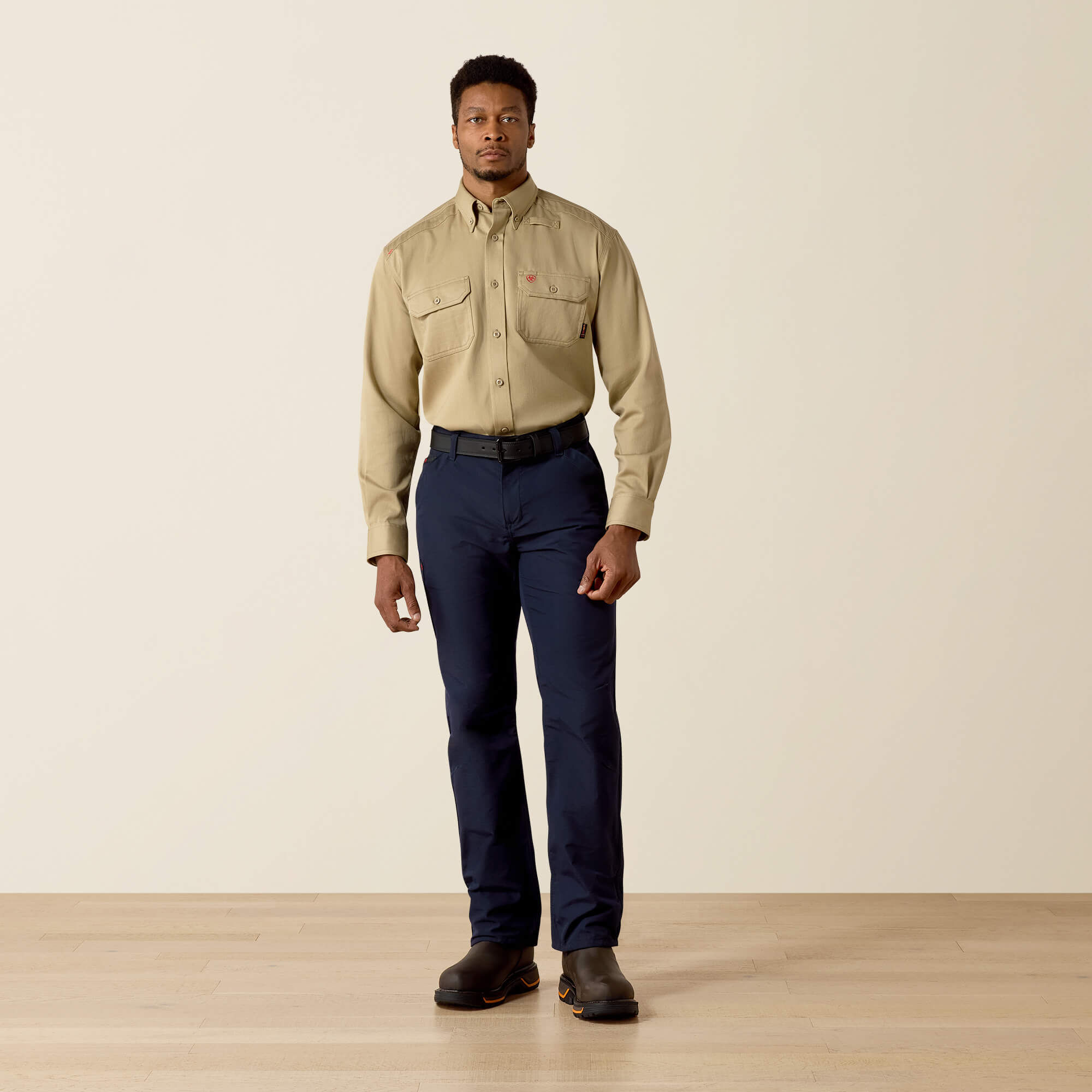FR Solid Work Shirt - Image 3
