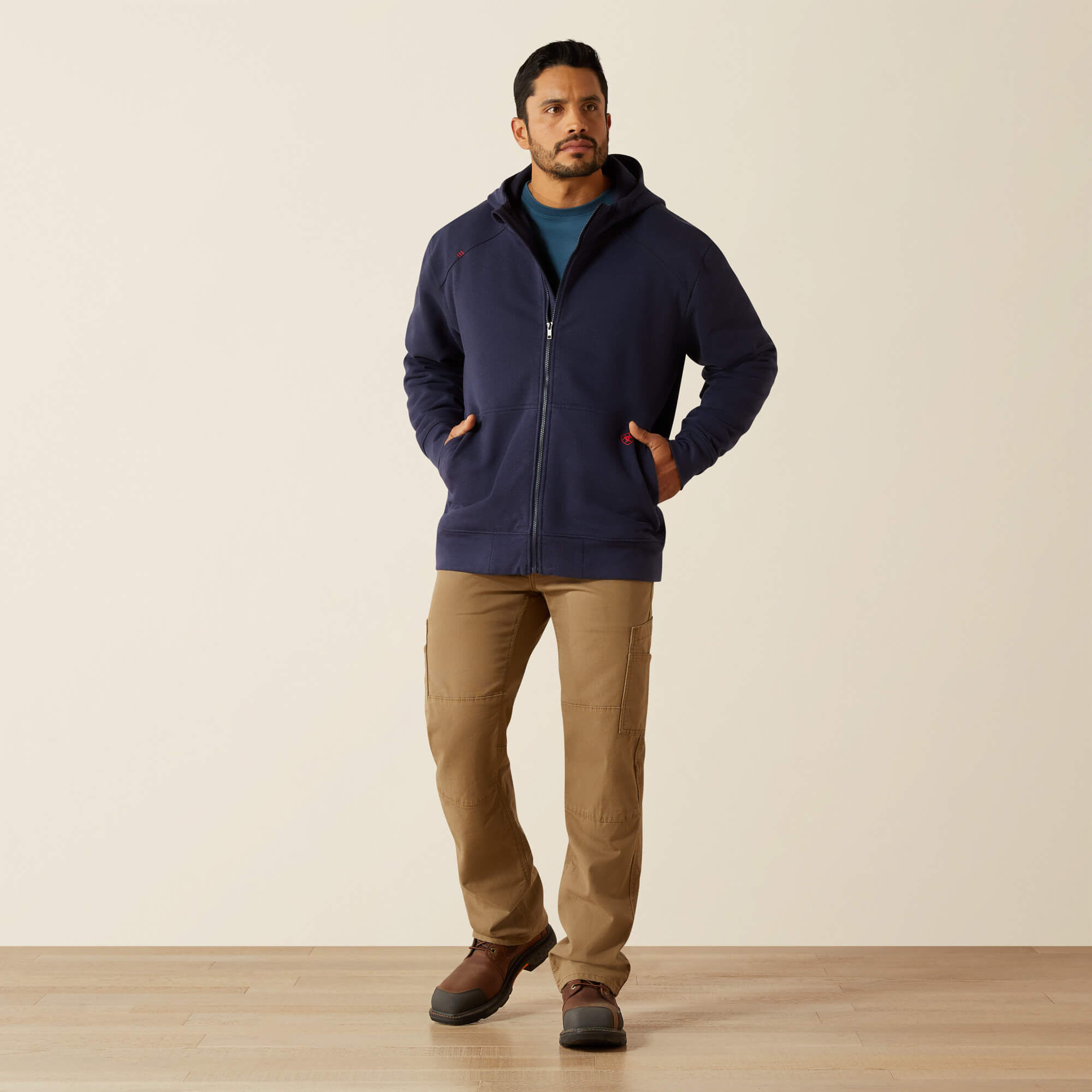 FR DuraStretch Heavyweight Fleece Full Zip Hoodie - Image 3
