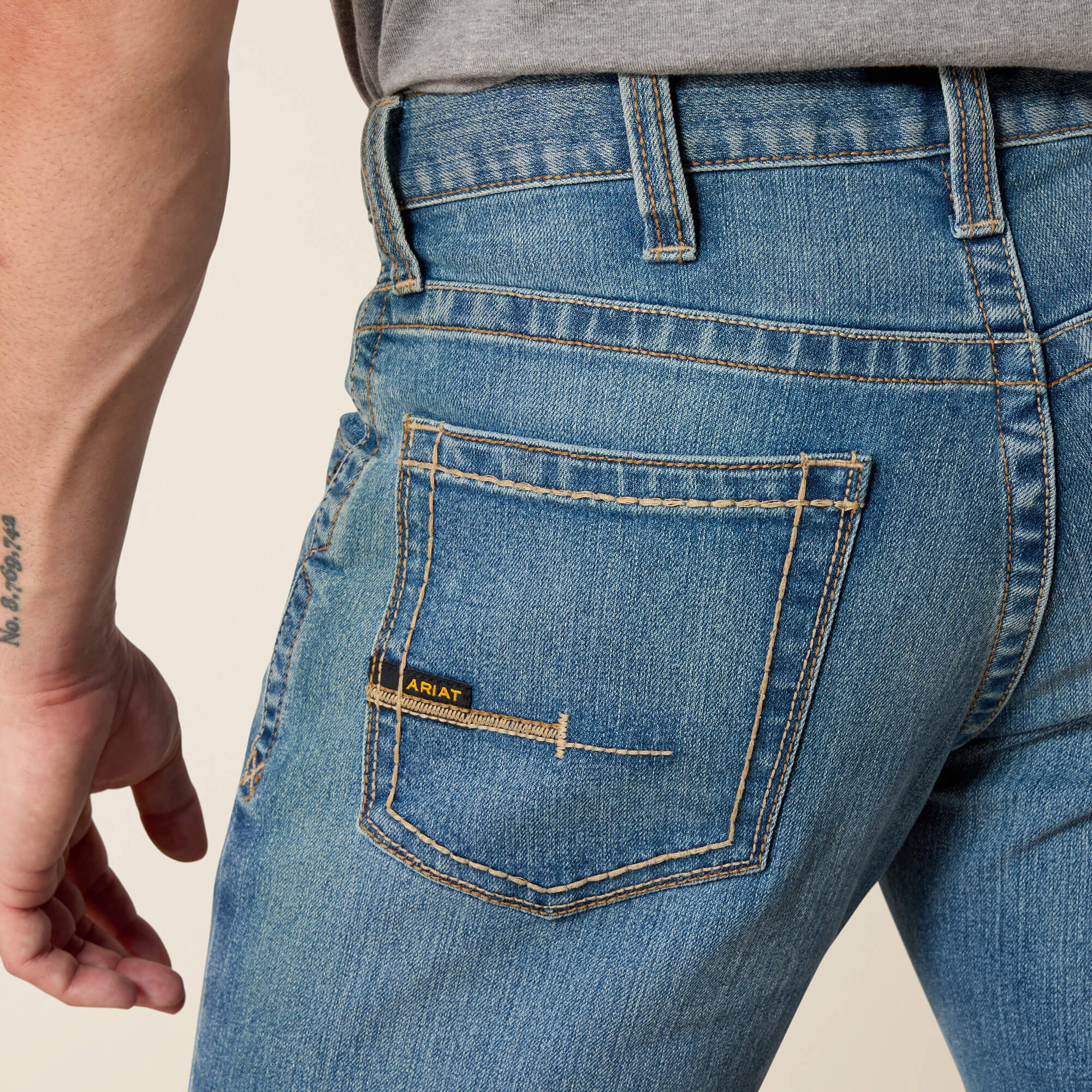 Rebar M4 Low Rise DuraStretch Edge Boot Cut Jean - Image 6