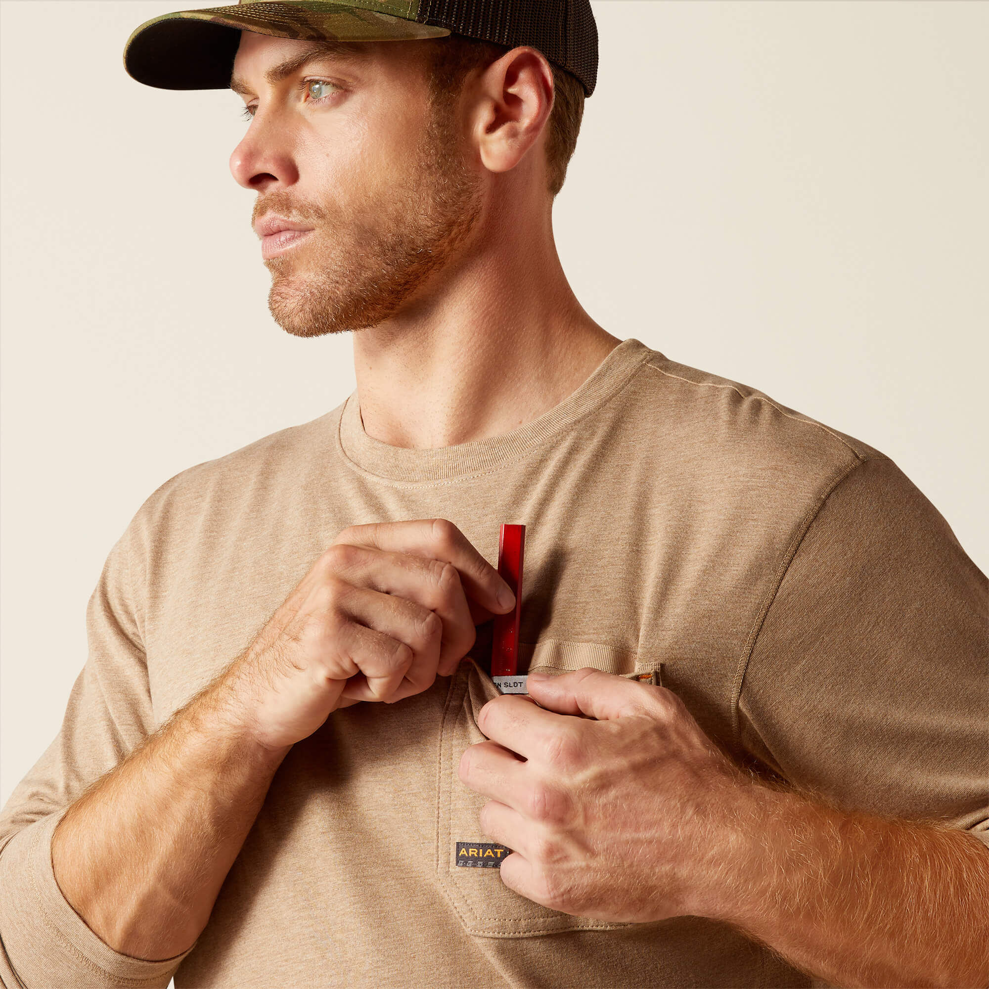 Rebar Workman Born For This T-Shirt - Image 5