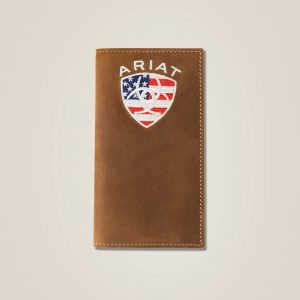 Flag Shield Rodeo Wallet