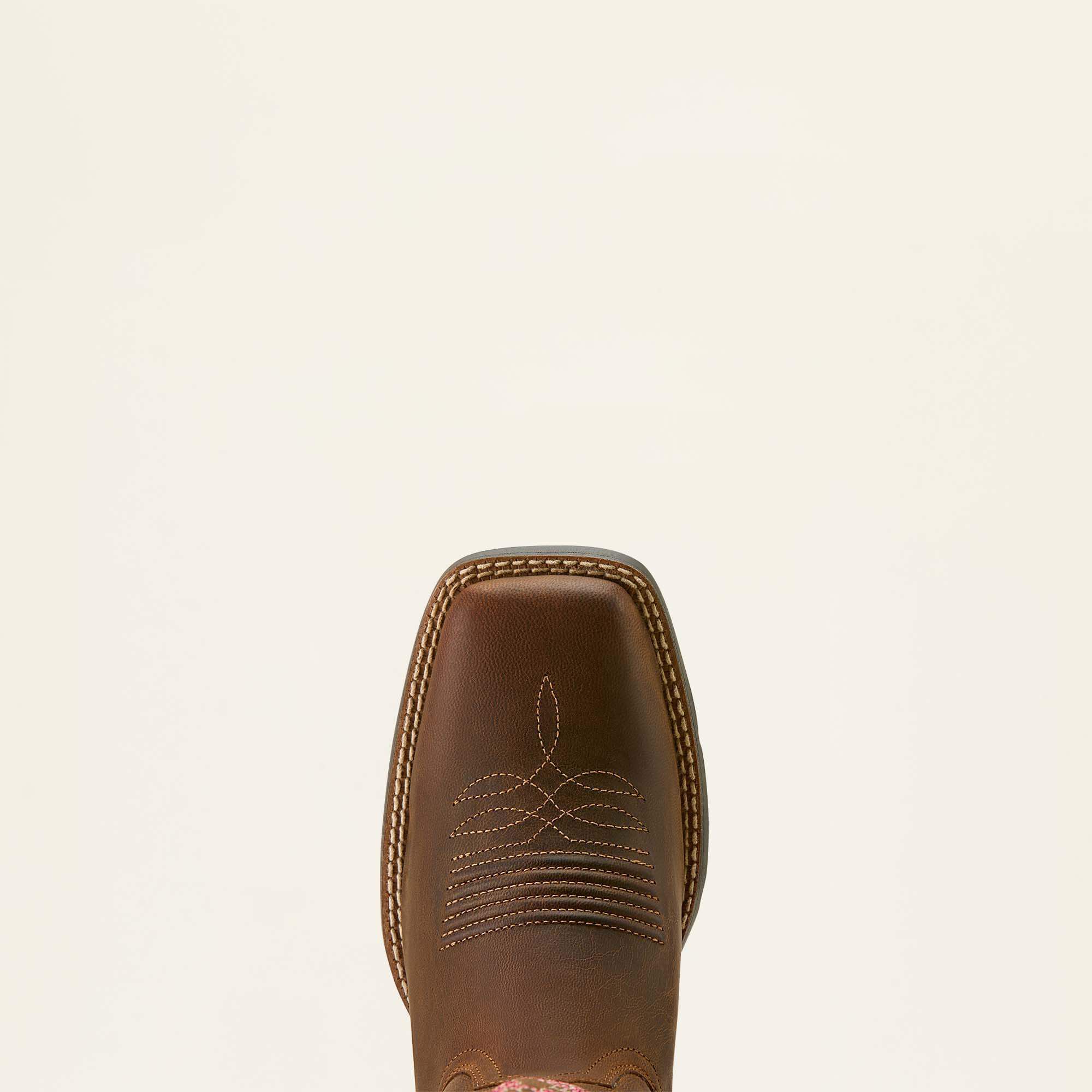 Round Up StretchFit Wide Square Toe Western Boot - Image 4
