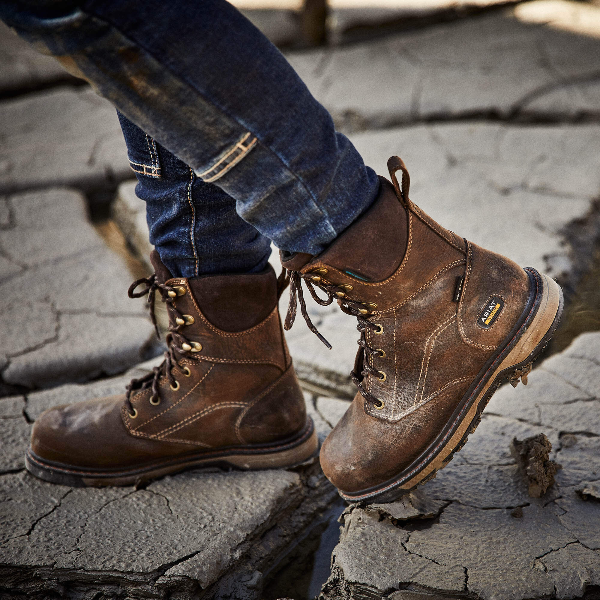 Riveter 8" CSA Glacier Grip Waterproof 400g Composite Toe Work Boot - Image 2