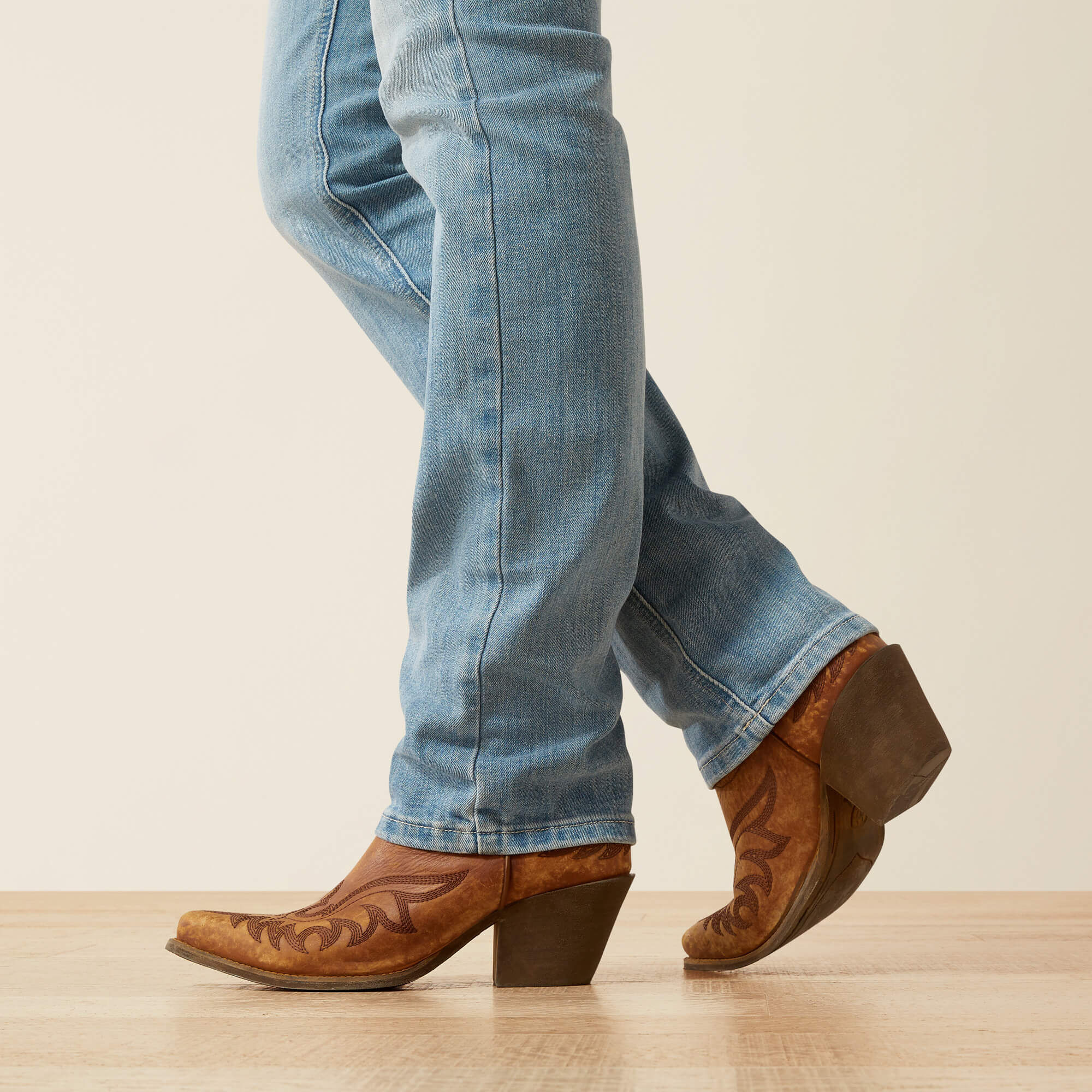 Mid Rise Alessia Straight Leg Jean - Image 9