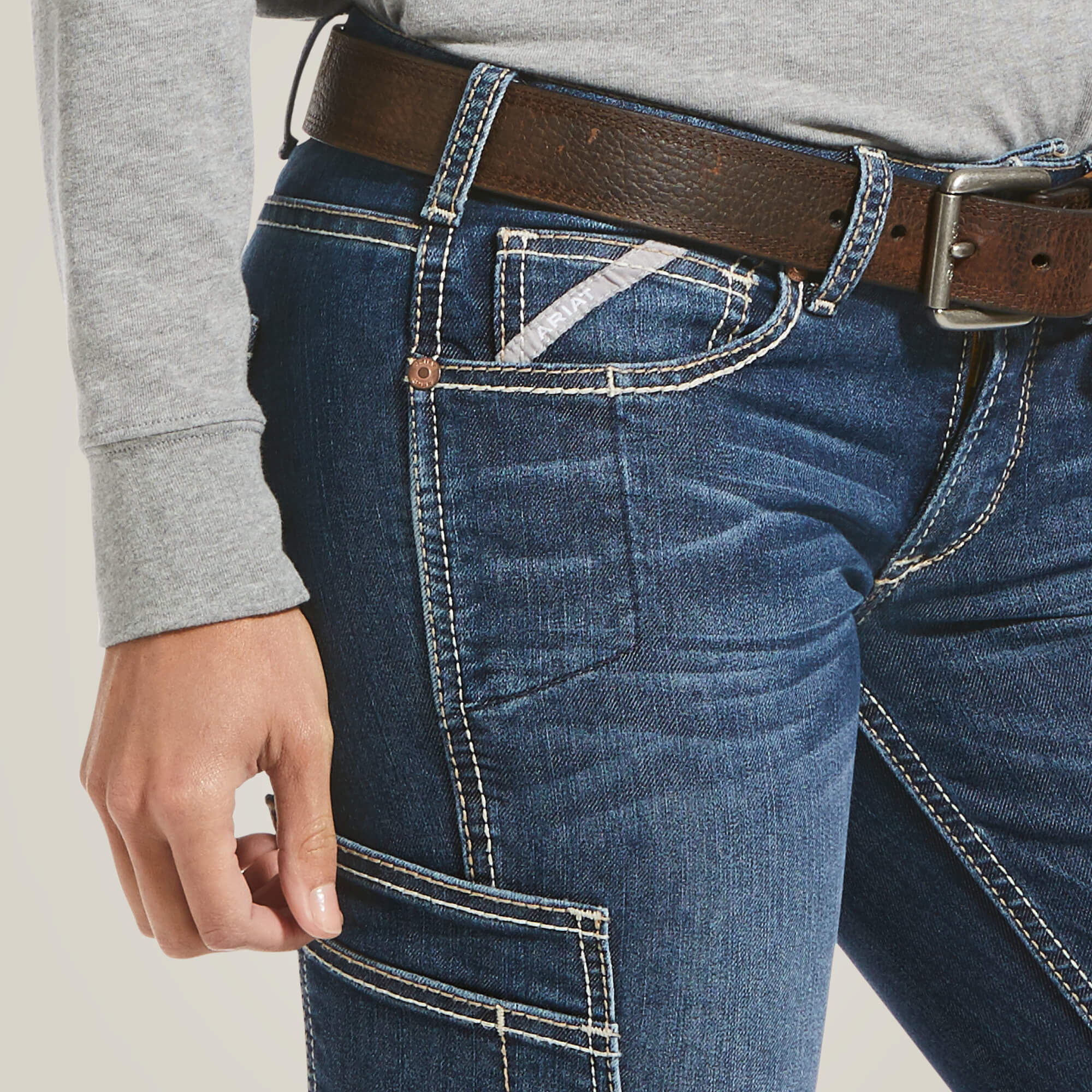 Rebar DuraStretch Riveter Straight Leg Jean - Image 5