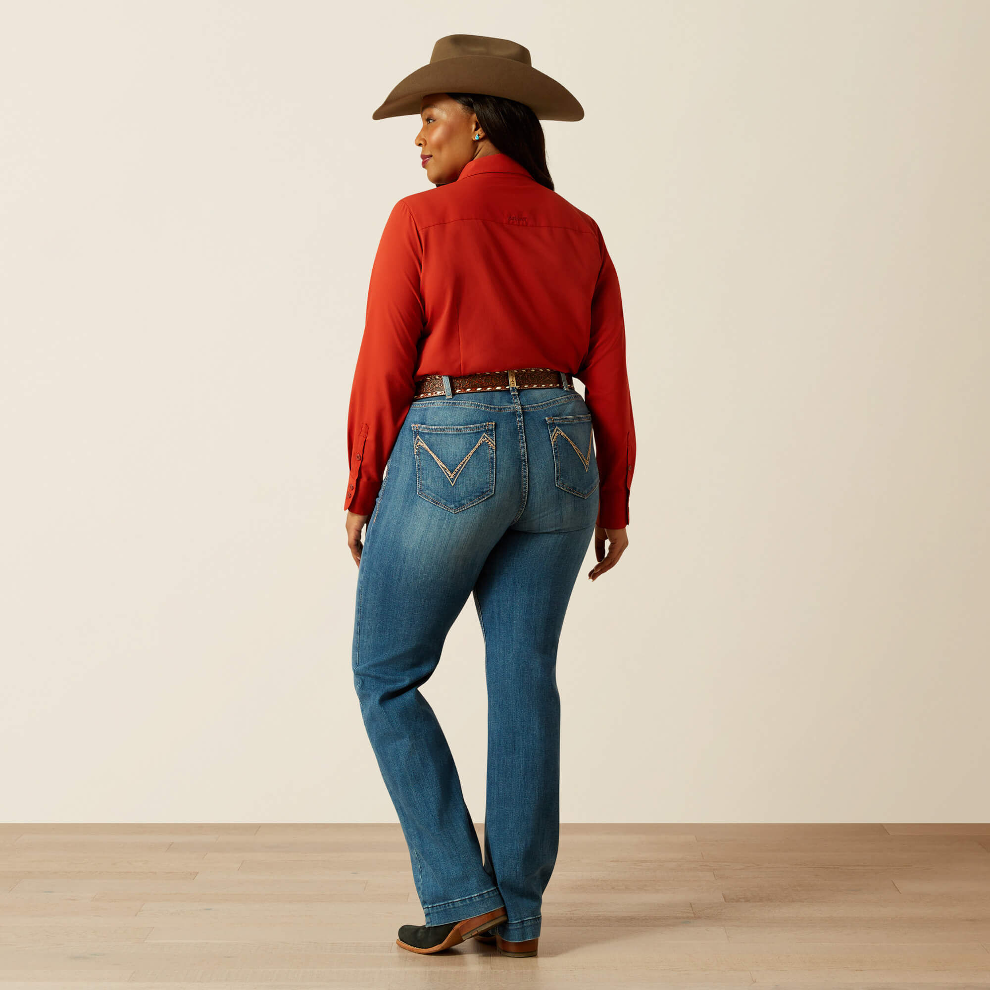 Perfect Rise Isabelle Wide Trouser Jeans - Image 4