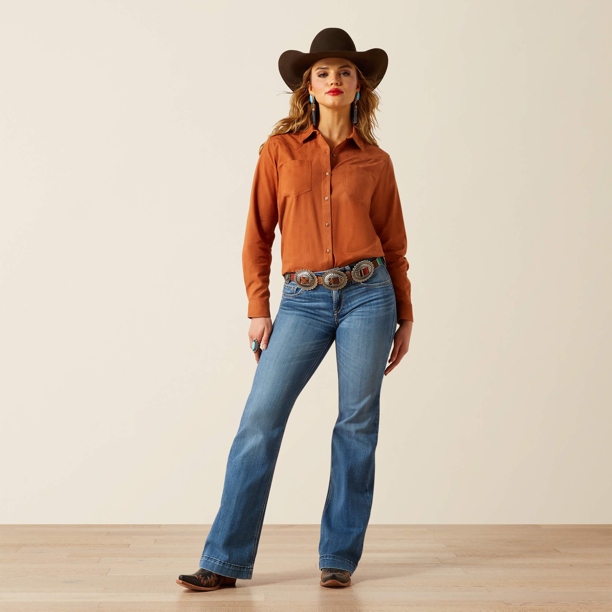 Perfect Rise Isabelle Wide Trouser Jeans - Image 5