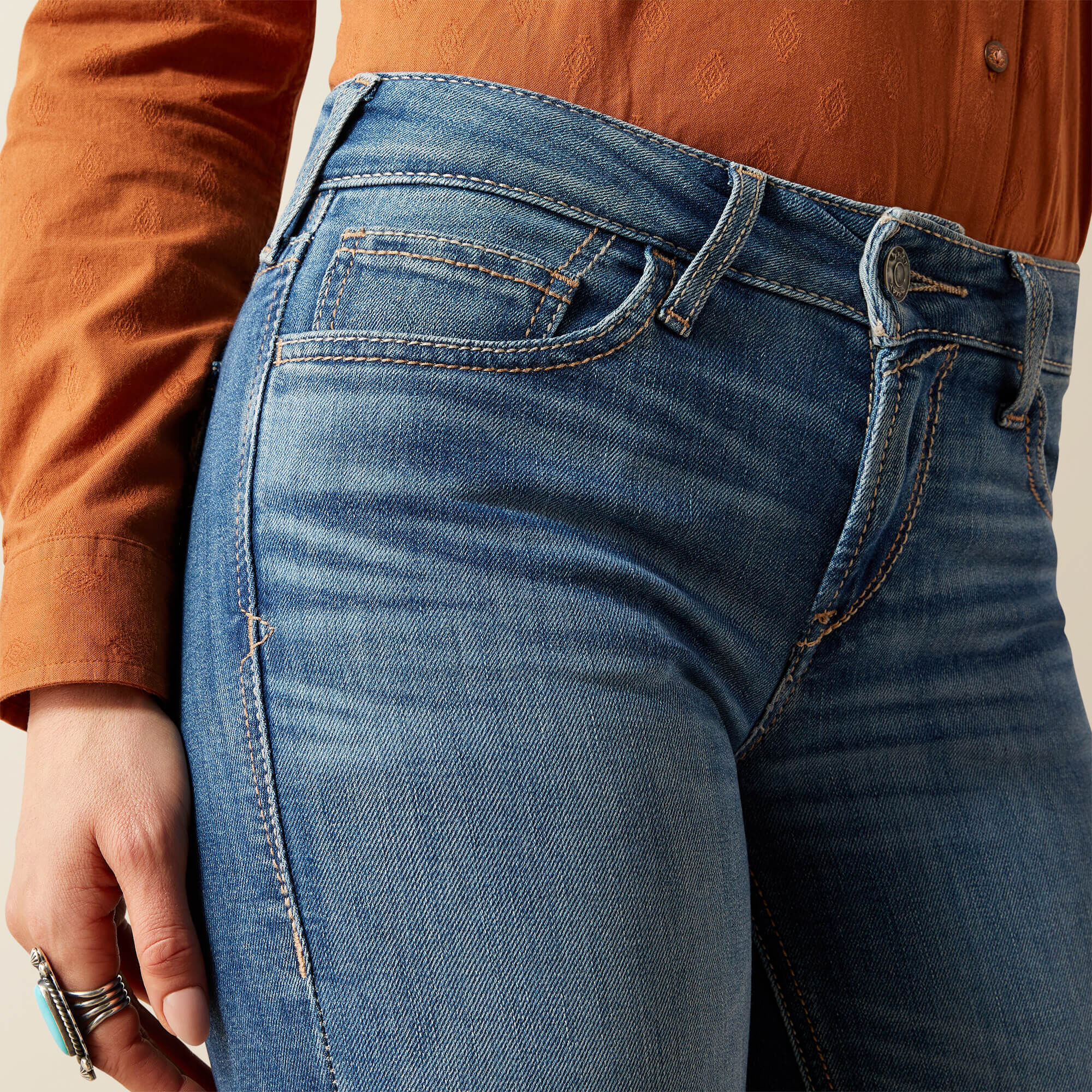 Perfect Rise Isabelle Wide Trouser Jeans - Image 7