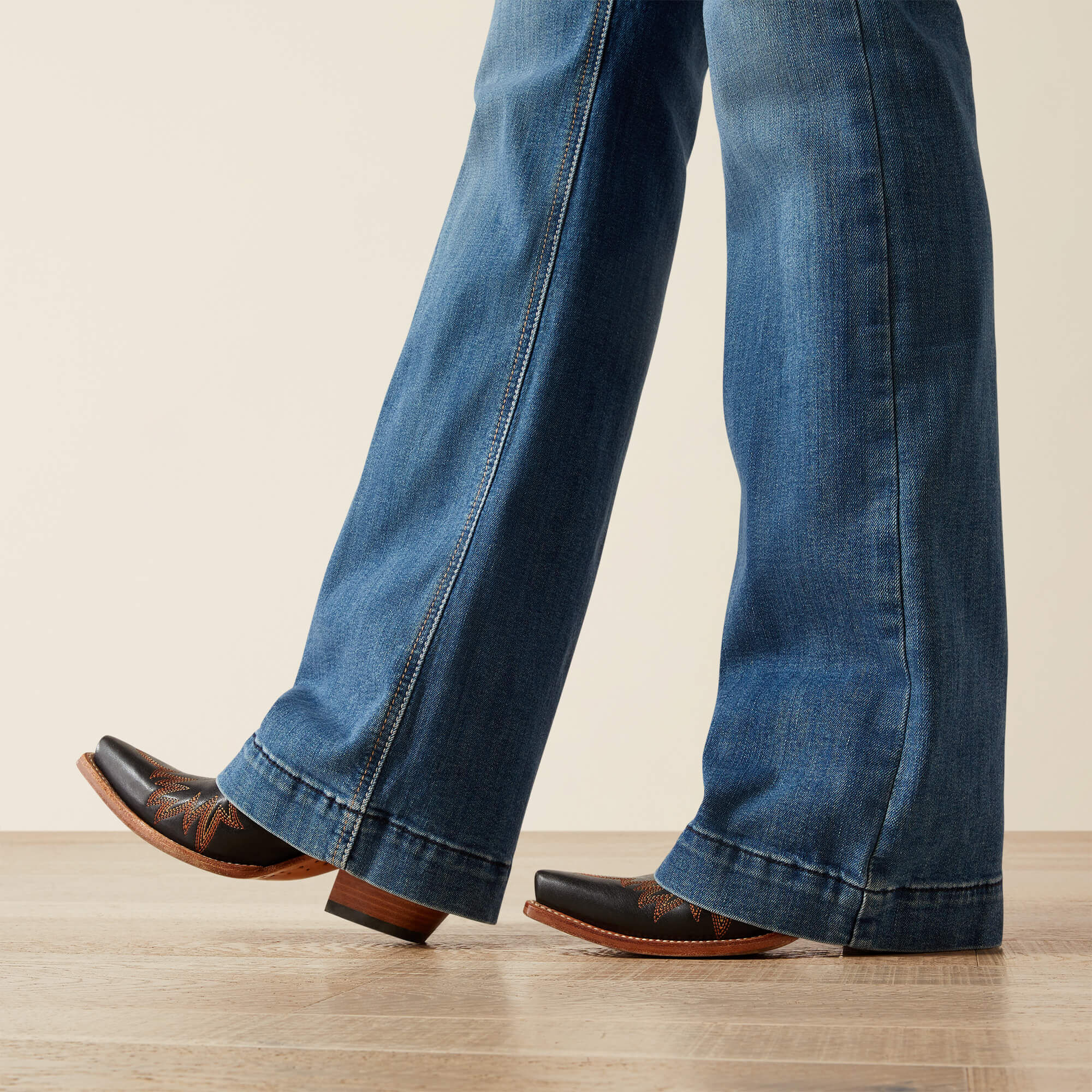 Perfect Rise Isabelle Wide Trouser Jeans - Image 9