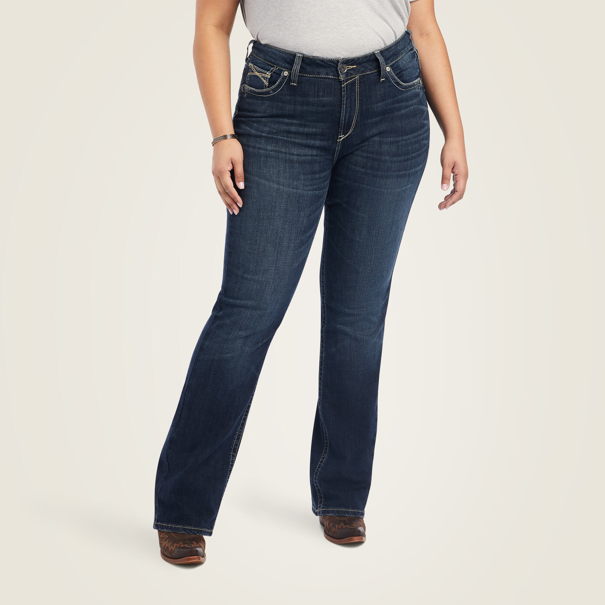 R.E.A.L. Perfect Rise Lexie Boot Cut Jean - Image 3