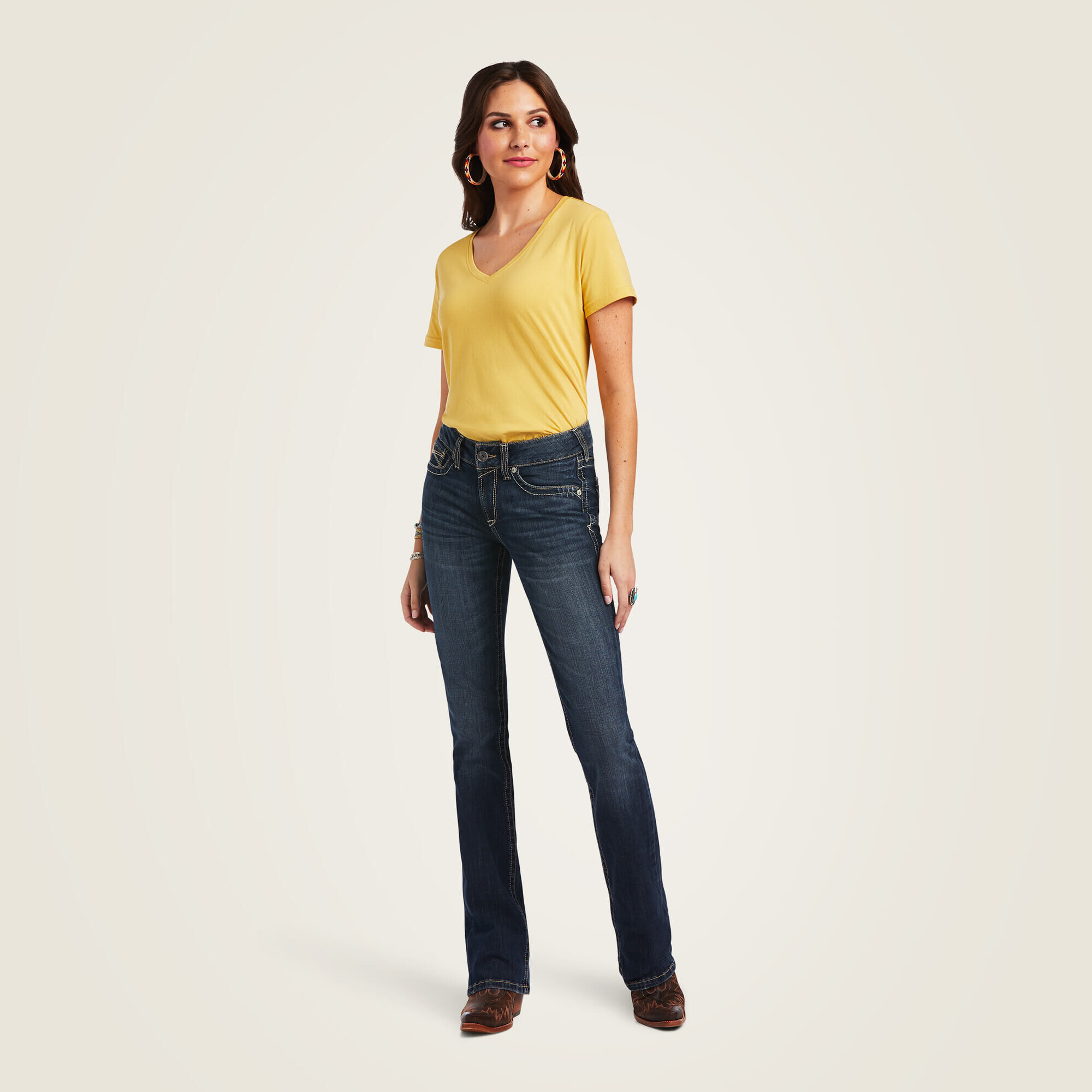 R.E.A.L. Perfect Rise Lexie Boot Cut Jean - Image 6