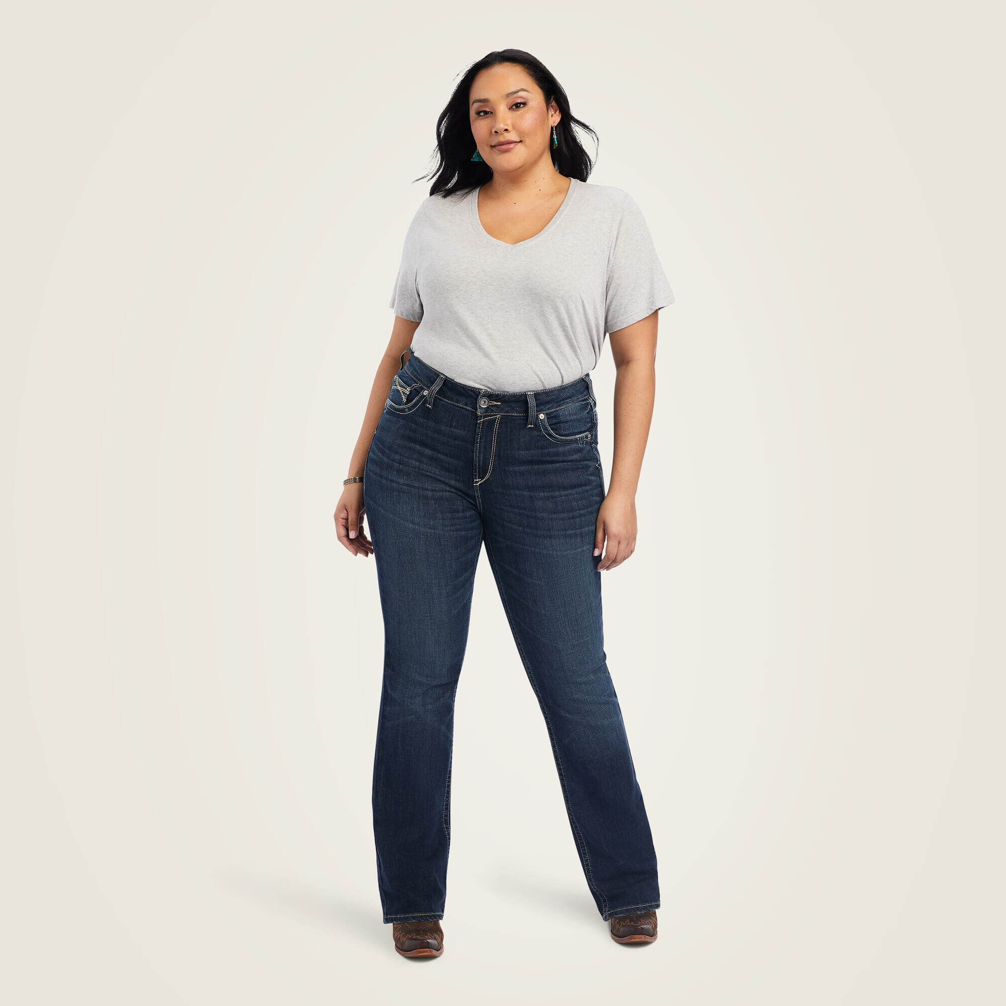 R.E.A.L. Perfect Rise Lexie Boot Cut Jean - Image 7