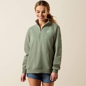 Foundation Logo 1/2 Zip Sweatshirt