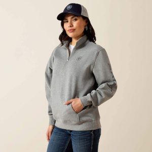 Foundation Logo 1/2 Zip Sweatshirt