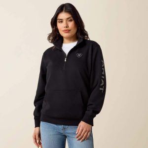 Foundation Logo 1/2 Zip Sweatshirt