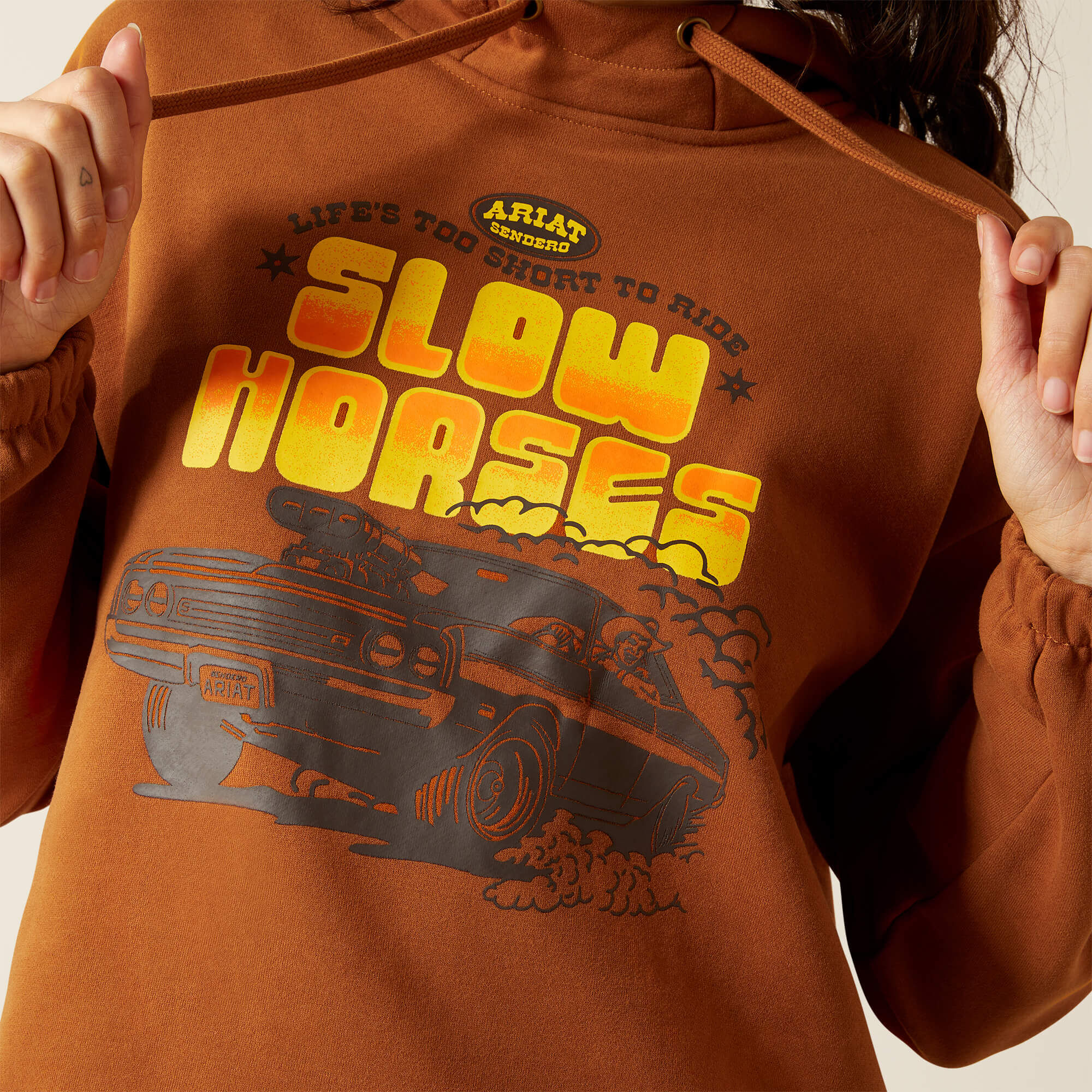 Essential Sendero Slow Horses Hoodie - Image 7