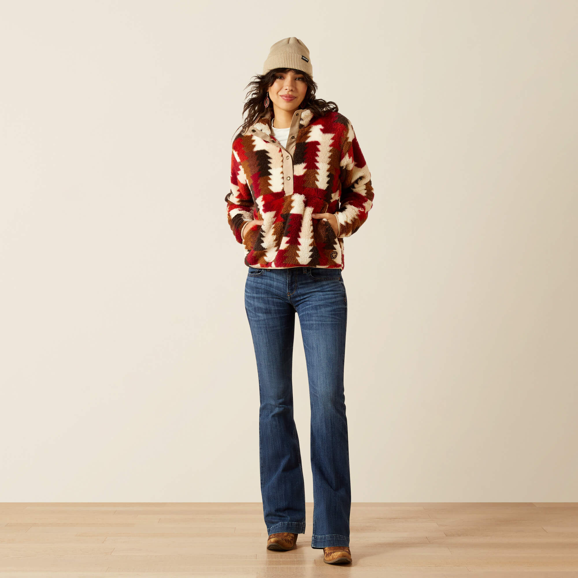 Berber Snap Front Sweatshirt - Image 5