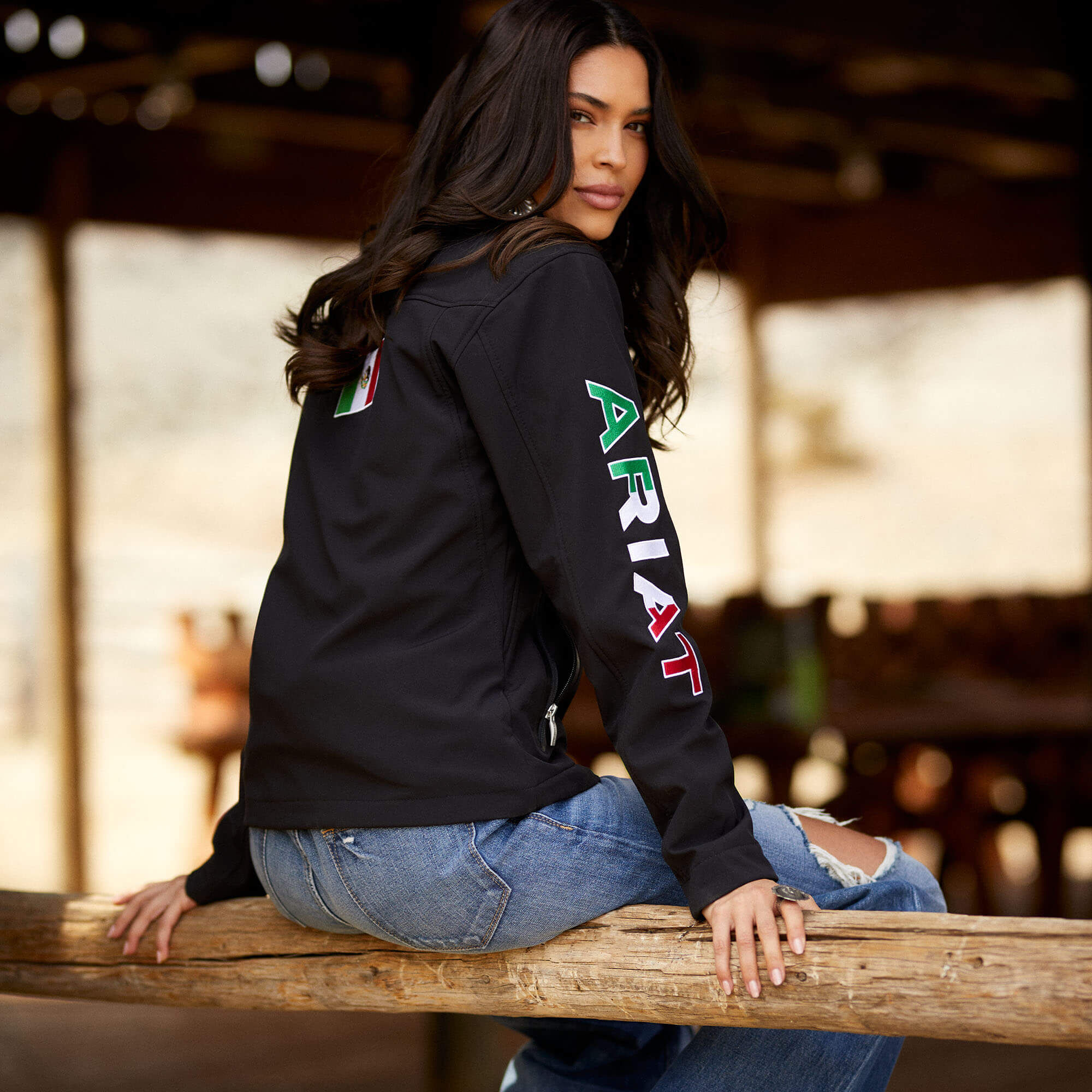 Classic Team Softshell MEXICO Jacket - Image 2