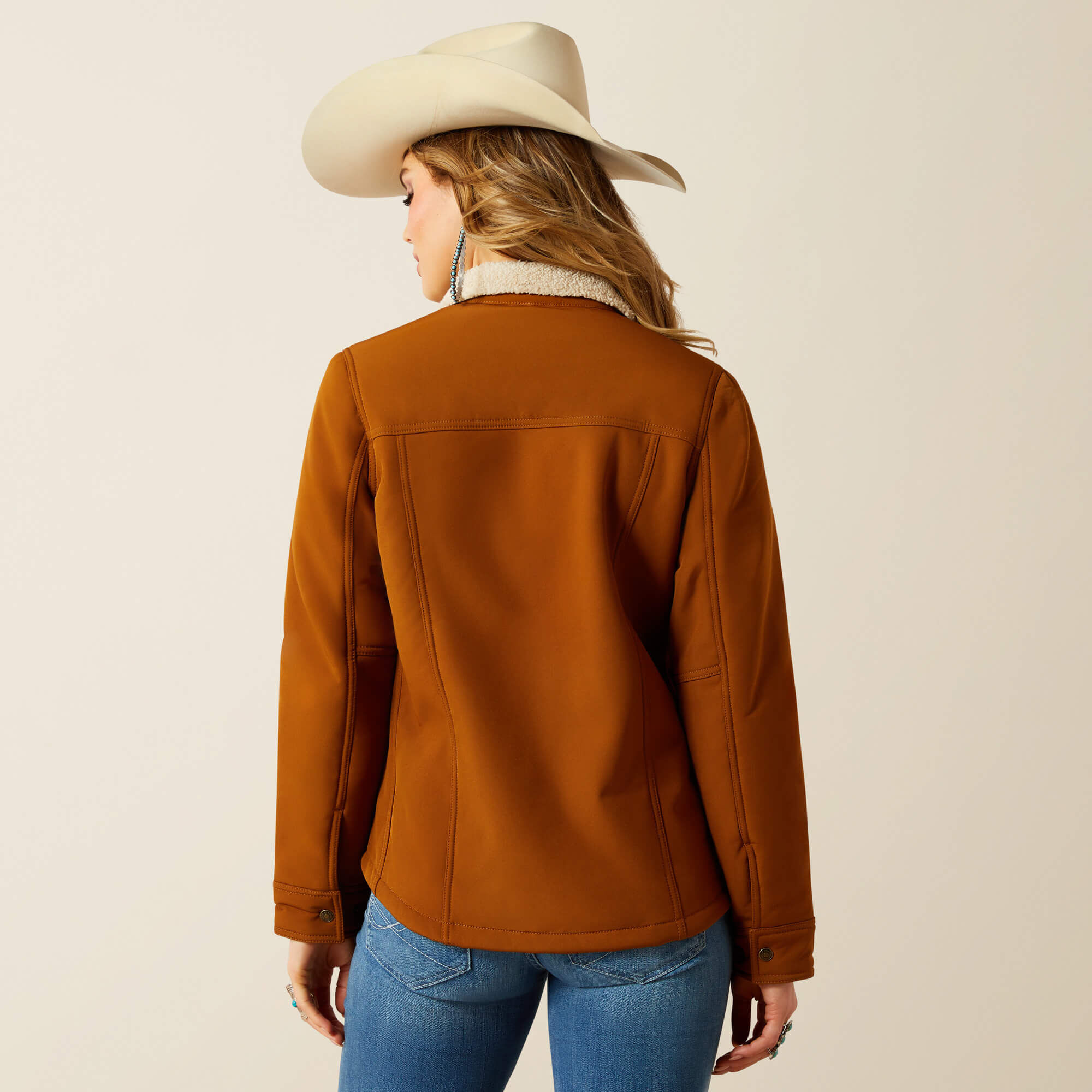 Berber Back Softshell Jacket - Image 3
