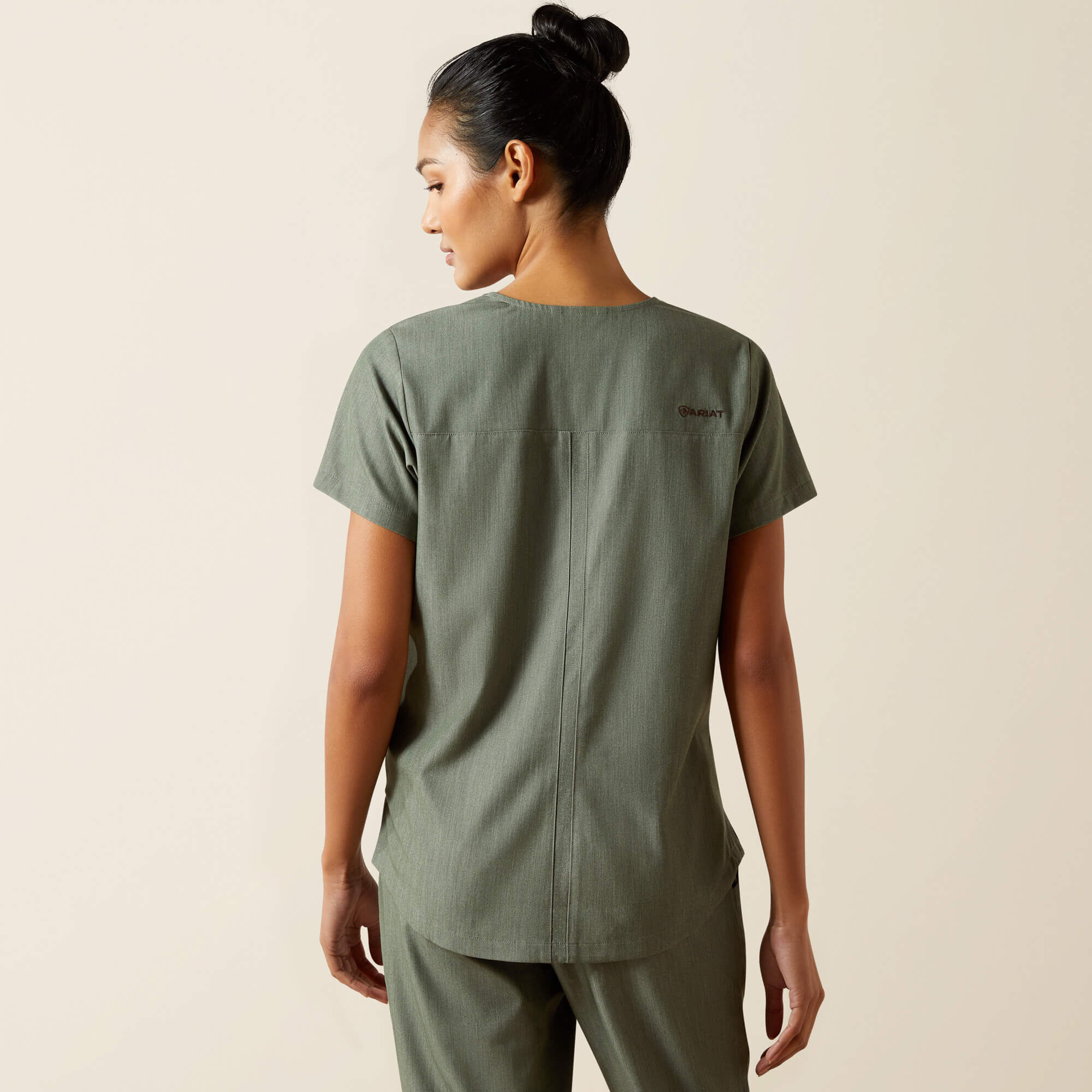Beth Basic Scrub Top - Image 2